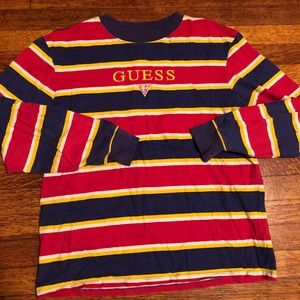 Guess Long Sleeve Striped Shirt